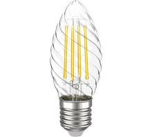 Лампа светодиодная IEK СT35 Свеча витая CL Е27 220В 5Вт 600Лм 3000К фото Лампа светодиодная IEK СT35 Свеча витая CL Е27 220В 5Вт 600Лм 3000К картинка